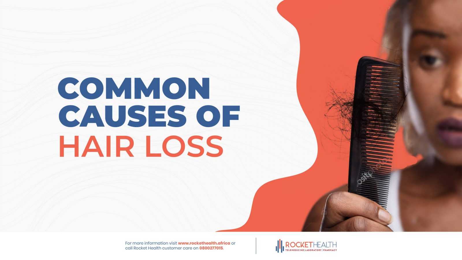 Common causes of hair loss
