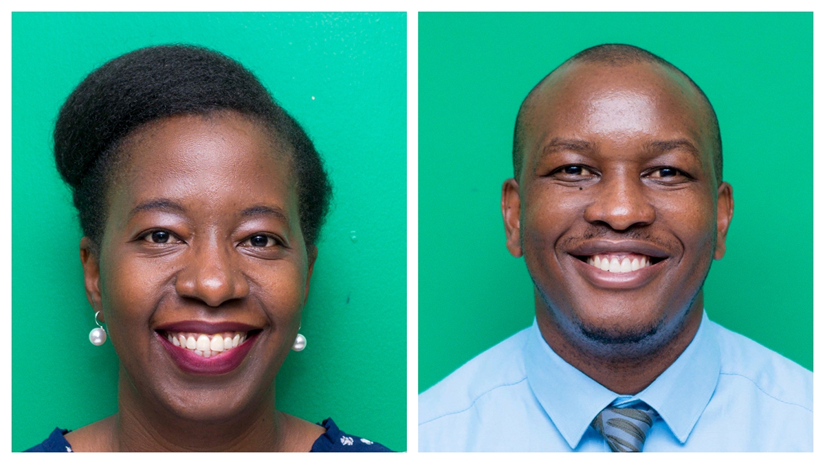 Rocket Health co-founders John Mark Bwanika and Fiona Nuwamanya
