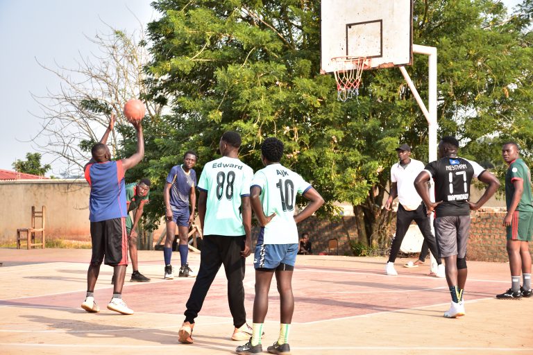 Rocket Health conducts medical camp as Naggalama play basketball against current students